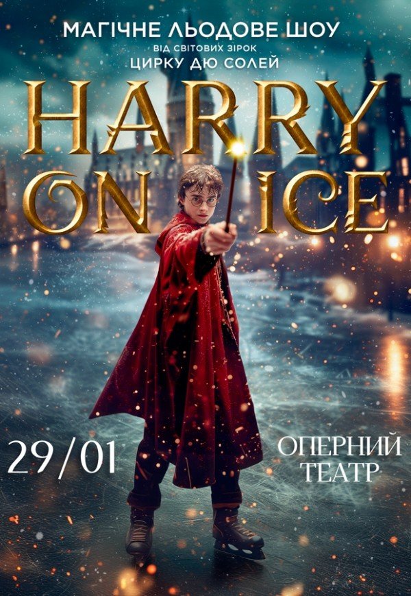 Зірки Цирку дю Солей: льодове шоу HARRY ON ICE