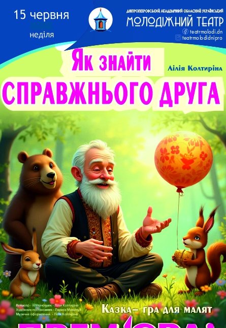Лялькова вистава «Як знайти справжнього друга»