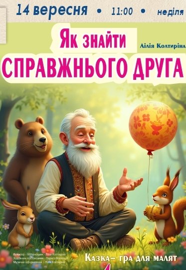 Кукольный спектакль «Как найти настоящего друга». Премьера!