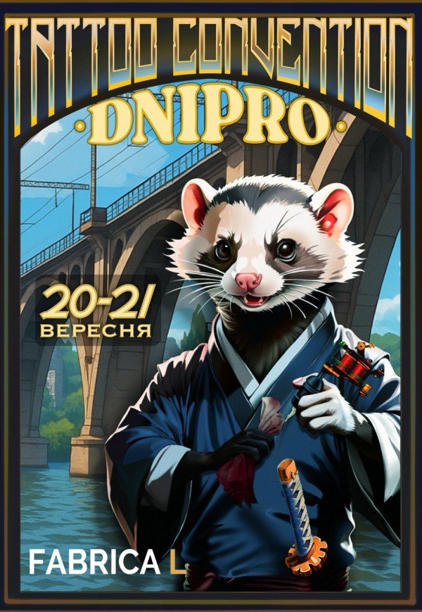 Фестиваль Tattoo Convention in Dnipro