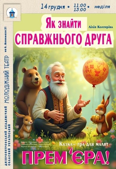 Кукольный спектакль «Как найти настоящего друга». Премьера!