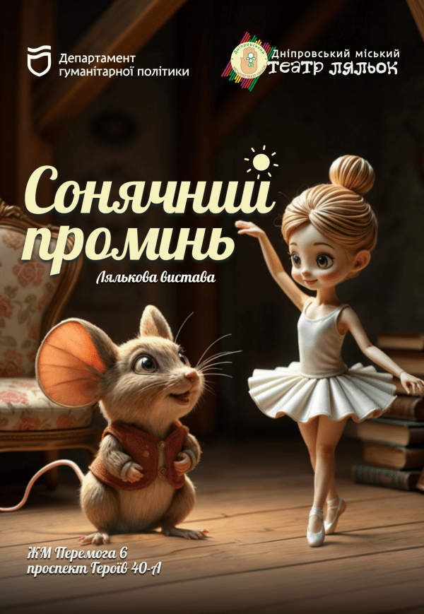 Лялькова вистава «Сонячний промінь»